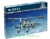 Сборная модель из пластика ИТ Самолет HS-123 A-1 (1/48) Italeri - фото