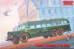 Сборная модель из пластика Vomag Omnibus 7 OR 660 (1/72) Roden