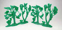 Солдатики из пластика Tree stand (green) 2 different for, 1:32 ClassicToySoldiers