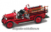 Масштабная модель в сборе и окраске Пожарная машина «Maxim C1» 1923 г., 1/43 Yat Ming - фото
