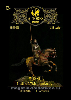 Сборная миниатюра из смолы Могул, Индия XVII в. 54 мм, Altores Studio