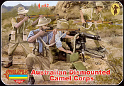Солдатики из пластика Australian Camel Corps Dismounted (1/72) Strelets - фото