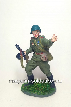 Гвардии рядовой Красной Армии,1943-45 гг.