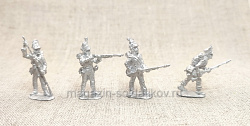 Сборные фигуры из металла Португальский легион Великой Армии в бою, 28 мм, Figures from Leon