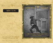 Сборная фигура из смолы Mexican cowboy (Wild West), 75 мм, Mercury Models - фото