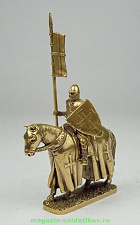 Фигурка из металла Конный рыцарь, бронза 40 мм, Бронзовая коллекция - фото