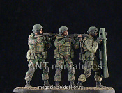 Сборная миниатюра из смолы Assault Group of Spetsnaz of FSB . Russia. (1/35), Ant-miniatures - фото