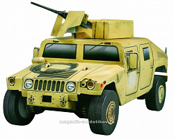 Сборная модель из картона. Серия: Авто. Масштаб 1/24. HMMWV (военный) Умбум