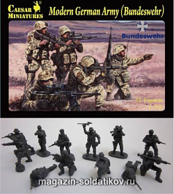 Солдатики из пластика Современная немецкая армия. Бундесвер (1/72) Caesar Miniatures