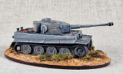Масштабная модель в сборе и окраске Модель Танк Tiger, 1:72, Магазин Солдатики - фото