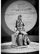 Миниатюра из олова 782 РТ Высоцкий, 54 мм, Ратник - фото