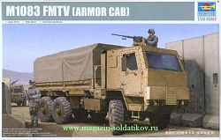 Сборная модель из пластика Автомобиль M1083 MTV (armor cab) 1:35 Трумпетер