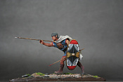 Сборная фигура из пластика Iberian Warrior with dart, 54 мм, Alive history miniatures - фото