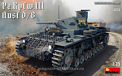 Сборная модель из пластика Средний танк Pz.Kpfw.III Ausf. D/B, MiniArt (1/35) - фото