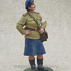 Девушка-санинструктор, сержант Красной Армии, 1943-45 гг., 54 мм, Soldanir (QF0530) (QF0530)