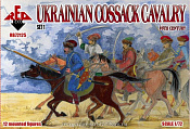 Солдатики из пластика Украинские казаки, кавалерия XVI век, набор №1 (1/72) Red Box - фото