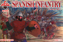 Солдатики из пластика Испанская пехота, XVI век. Набор №1 (1:72) Red Box