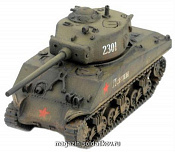 Сборная модель из пластика M4 76mm Sherman (M4A2) (15мм) Flames of War - фото