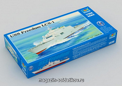 Сборная модель из пластика Корабль USS Freedom LCS-1 (1:350) Трумпетер