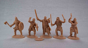 Солдатики из пластика Викинги (песочный цвет), 1:32 Хобби Бункер - фото