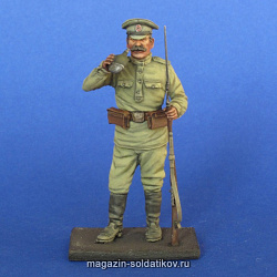 Сборная фигура из смолы Русский солдат. Первая Мировая Война 1/35 MasterClub
