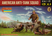 Солдатики из пластика American Anti-Tank Squad (1/72) Strelets - фото