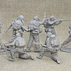 Солдатики из пластика Горные войска Германии. WWII. 1/32, Mars (32055) (32055)