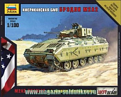 Американский БМП Бредли М2А2 (1/100) Звезда - фото