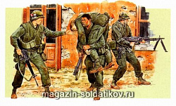Сборные фигуры из пластика Д Солдаты U.S.Marines (Tet Offensive 1968) (1/35) Dragon