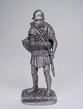 Миниатюра из олова 284. Древнегреческий воин. EK Castings - фото