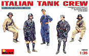 Сборные фигуры из пластика Итальянский танковый экипаж MiniArt (1/35) - фото