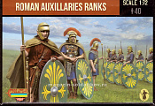 Солдатики из пластика Римские ауксиларии в строю (1/72) Strelets - фото