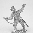 Сборная фигура из металла Русский офицер, Первая мировая война 28 мм STP-miniatures