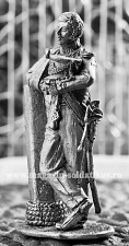 Миниатюра из олова 708 РТ Обер-офицер Гвардейского экипажа, 1812-15 гг, 54 мм, Ратник - фото