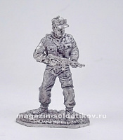 Миниатюра из олова 066 РТ Поляк. Армия Андерса, 54 мм, Ратник - фото