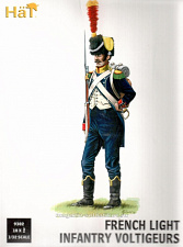 Солдатики из пластика French Light Infantry Voltigeurs (1:32), Hat - фото