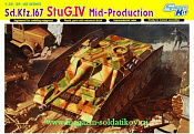 Сборная модель из пластика Д Самоходка Sd.Kfz.167 StuG.IV Mid-Production (1/35) Dragon - фото