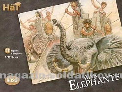 Солдатики из пластика War Elephants, (1:72), Hat