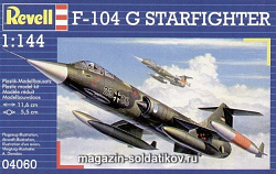 Сборная модель из пластика RV 04060 Самолет F-104 G Starfighter, (1:144), (3) Revell