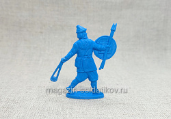 Солдатики из пластика Пращник (синий), Воины и битвы
