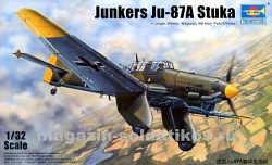 Сборная модель из пластика Cамолет Ju-87A Stuka 1:32 Трумпетер