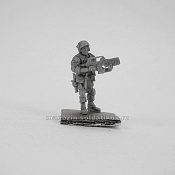 Сборная фигура из смолы Морской пехотинец 28 мм, ArmyZone Miniatures - фото