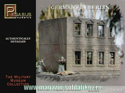Солдатики из пластика Немцы, Берлин 1945 г, 1:72, Pegasus