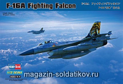 Сборная модель из пластика Самолет «F-16A Fighting Falcon» (1/72) Hobbyboss