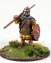 Сборные фигуры из металла Набор миниатюр Scots Warlord, 28 мм, Gripping Beast (SAGA) - фото