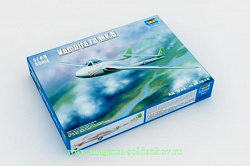 Сборная модель из пластика Самолёт Vampire FB.MK.5 (1:48) Трумпетер