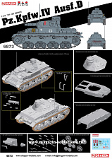 Сборная модель из пластика Д Танк Pz. Kpfw. IV Ausf.D(1:35) Dragon - фото