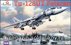 Сборная модель из пластика Туполев Tу-128У учебно-тренировочный самолет Amodel (1/72)