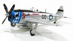 Масштабная модель в сборе и окраске Самолёт P-47D 354FG (1:48) Easy Model