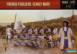 Солдатики из пластика French Fusiliers (Early War), (1/72) Strelets